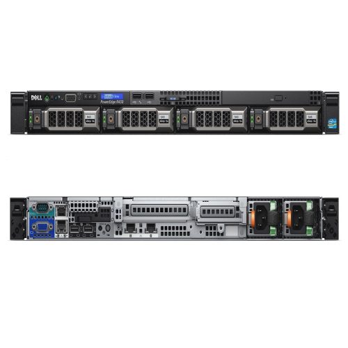 Dell PowerEdge R430 Server, Xeon E5-2620 v4, Up to 4x 3.5″ Hot Plug HDDs, 8GB RDIMM, 2 x 300GB 12Gbps 2.5in Hot-plug Hard Drive, Integrated RAID Controller / DVD R/W