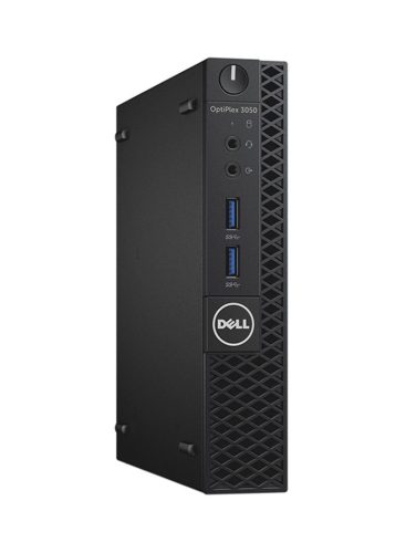Dell OptiPlex 3050 Mini Tower , Intel Core i3-7100 (DC/3MB/4T/3.9GHz/65W), 4GB (1x4GB) 2400MHz DDR4 Memory,3.5 inch 1TB SATA 7200rpm Hard Disk Drive- Black, DOS,