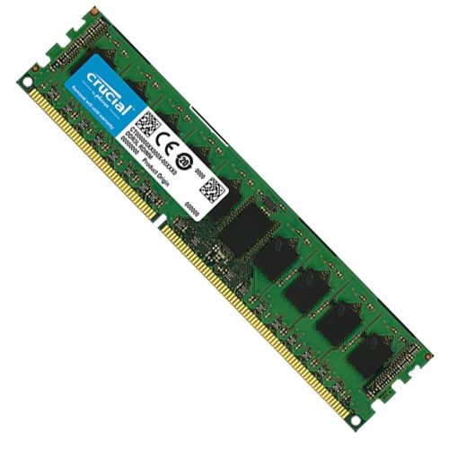 Crucial 8GB DDR3 1600 Server Memory, PC3-12800, CL11, ECC UDIMM