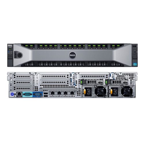 Dell Power edge R730 server Intel Xeon E5-2650 v4, 3.5″ Chassis with up to 8 Hard Drives, 8GB RDIMM, 2x600GB 15K RPM SAS 6Gbps Hot-plug 3.5in Hard Disks, PERC H730 Integrated RAID Controller