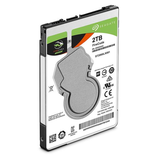 Seagate FireCuda 2TB Gaming SSHD SATA 6.0Gb/s 2.5″ Laptops Internal Hybrid Hard Drive  (ST2000LX001)